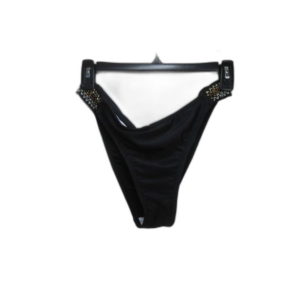 Bikini Bottom black with gold details New size Large - Picture 6 of 6